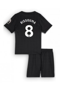 Tottenham Hotspur Yves Bissouma #8 Jalkapallovaatteet Lasten Vieraspeliasu 2025-26 Lyhythihainen (+ Lyhyet housut)